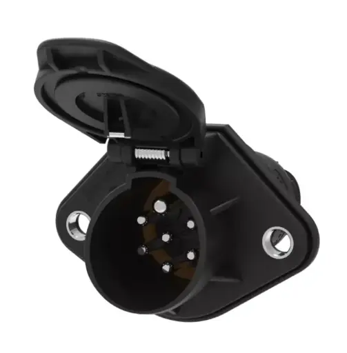 [EJ-101390] Conector Hembra 7 Vias Plastico Doble Empalme Ensamble (12V)Sae J560