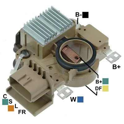 [GA780] Regulador Mitsubishi 4 Pines - YR59E