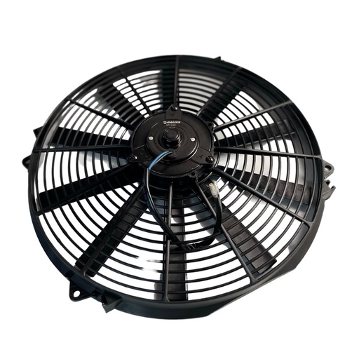 [GE1149] Motoventilador Universal 16" 12V 10Aspas Ø Motor Horario P220W Aspira Ø Helice382Mm Sin Aire