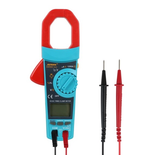 [TOOL-DM500] Multimetro Pantalla Digital Voltimetro Amperimetro Probador Resistencia