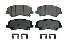 [B-F03B075858] Pastilla De Freno Del Quietcast Fmsi D1593-8806 Hyundai Accent 1.6 Gdi Blue 1.4 I20 1.4 Solaris 1.4 Hatchback Kia Rio 1.2 Sedan 1.4 1.5 1.6 