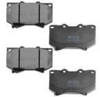 [B-F03B076519] Pastilla De Freno Del Quietcast Fmsi D772-7639 Toyota Land Cruiser Prado 70 J70-4X4- Td-Tdi (Burbuja)-J70 1990-2006 ; Toyota Land Cruiser 100 1998-2007 ; Toyota Land Cruiser Prado 90 2002 ; Toyota Sequoia 2000-2007 ; Lexus Lx 470 1998-2008