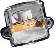 [RDS-7071] Luz Placa Rainha Vw Sedn Con Matrcula Completa