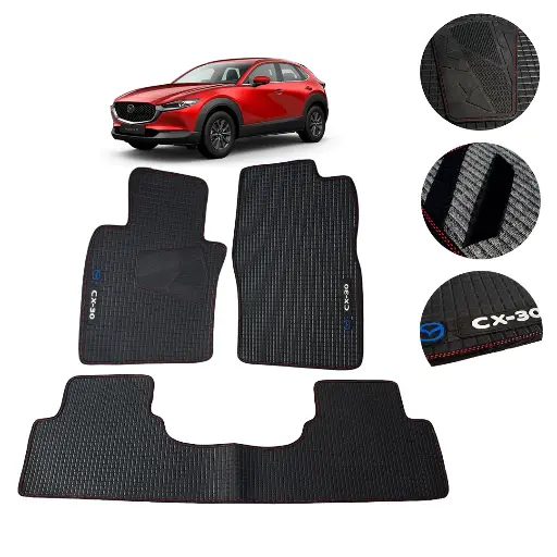 [MYT-PVC-CX30] Juego De Tapetes Pvc Mazda Cx-30 2020 Antideslizantes