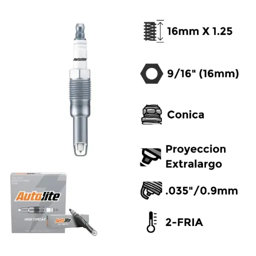 [HT2] Bujías Autolite Platino Motorcraft SP421 X4