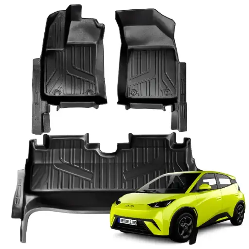 [MYT-BYD-SEAGULL5D] Tapetes Termoformados 5D 3pzs BYD Seagull 2025