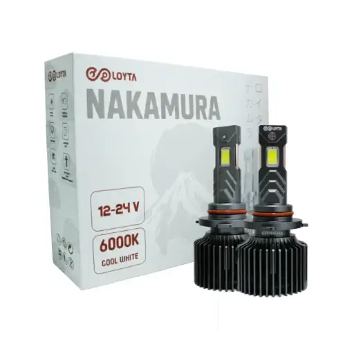 [LYT-HB3-MU] Par Bombillos Led Carro Moto HB3 40000lm 90W Blanco Loyta Nakamura