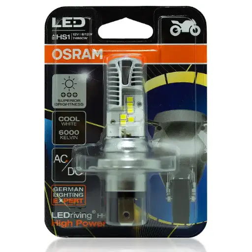 [7485CW] Bombillo Led Osram H4 Hs1 Moto