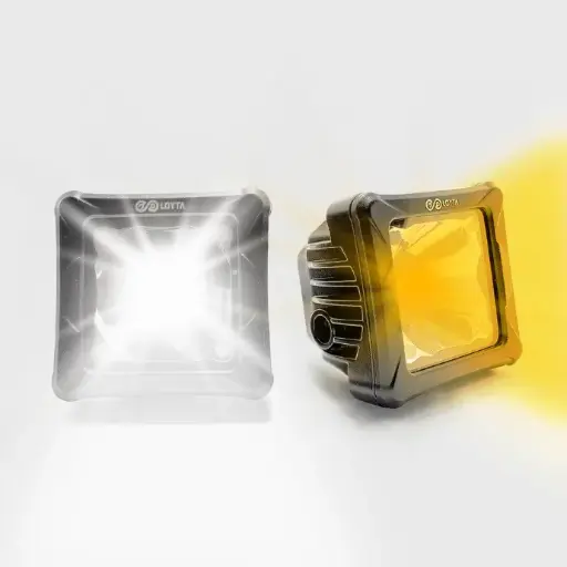 [LYT-3INB2-KD] Par Exploradoras Bicolor Ámbar/blanco 44.000 Lúmenes Loyta